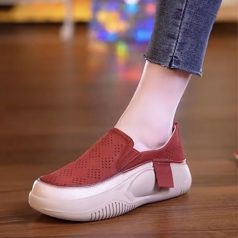 Ademende, zachte antislipschoenen voor dames