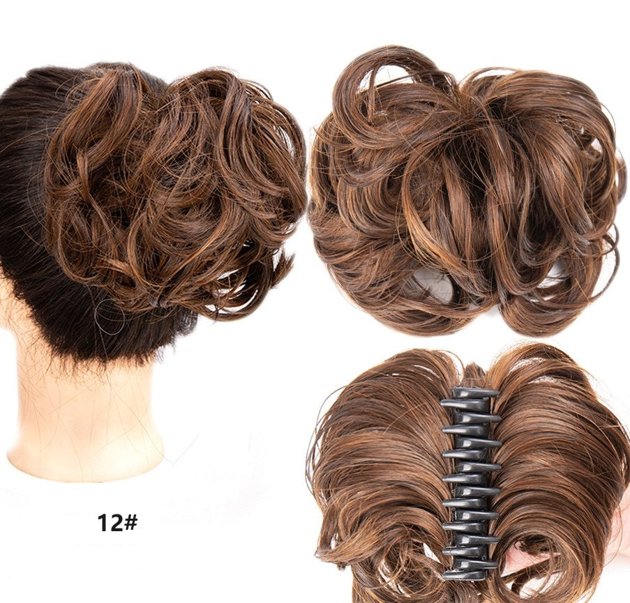 💥45% KORTING✨Clip-in pruik met natuurlijk haar 3598DB and E67E23