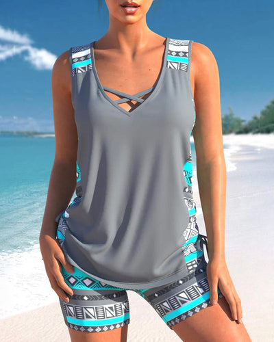 Naomi | Trendy tankini-badpak