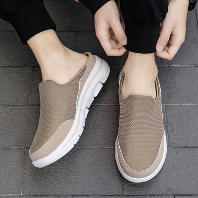 Herman - Comfortabele Heren-Slippers met Ademend Materiaal