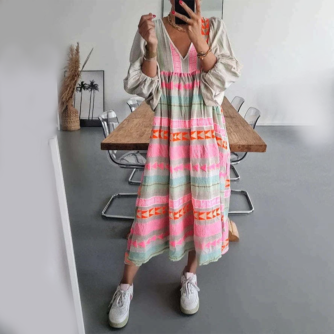 Amelia™ – Comfortabele boho-jurk