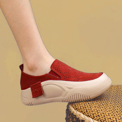 Ademende, zachte antislipschoenen voor dames