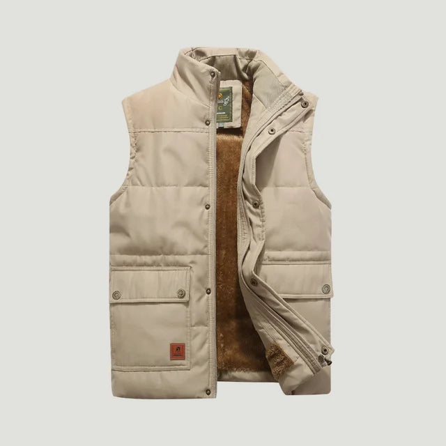 Phillip| Heren wintervest | Mouwloos