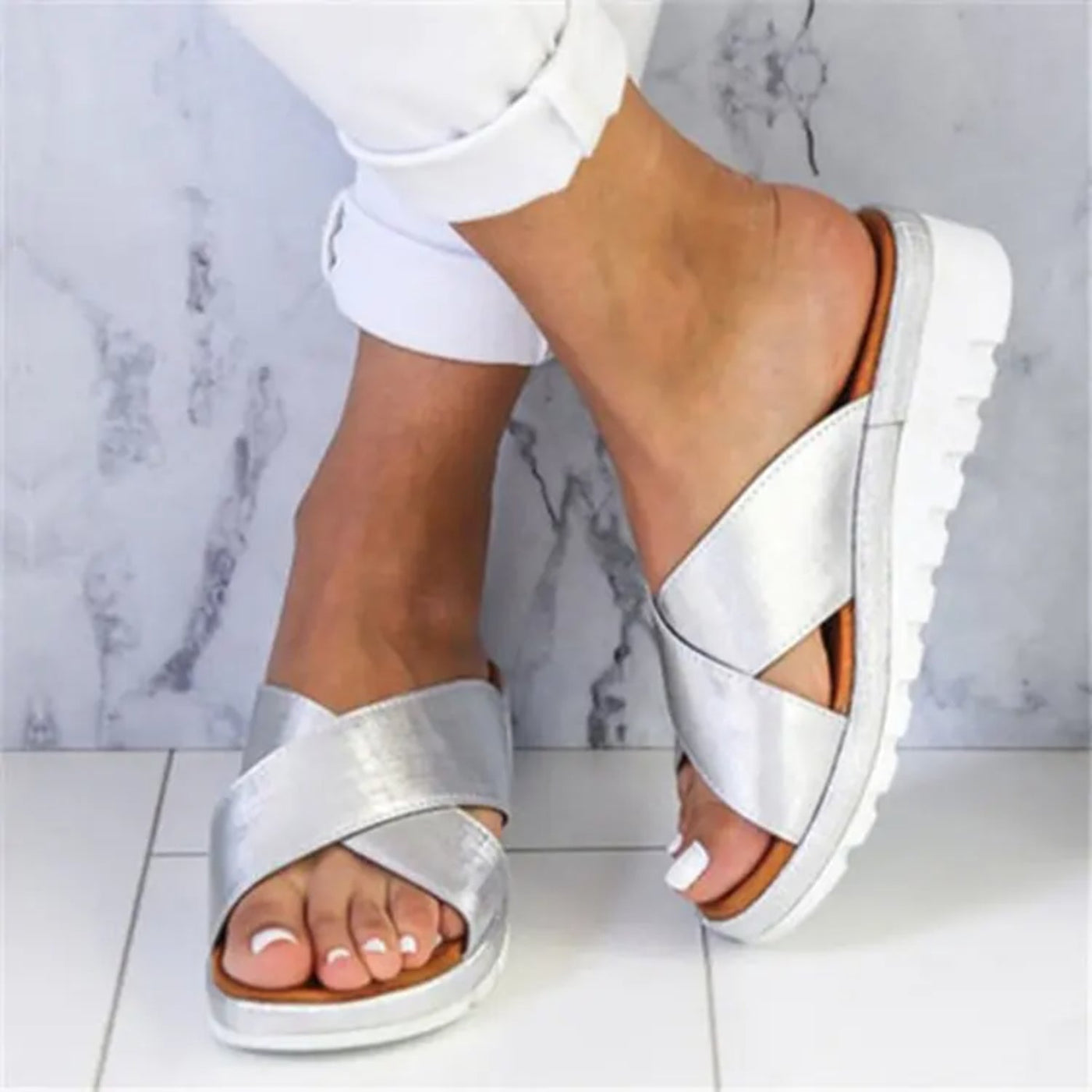 Orthopedische slippers voor dames