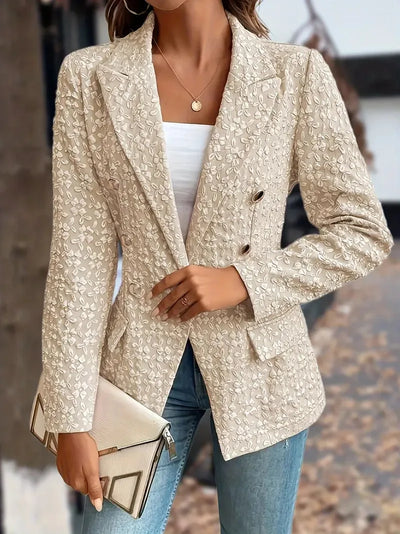 Tessa™ - Stijlvol double-breasted jasje in vintage stijl met zakken
