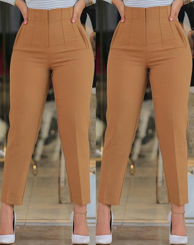 Arlyn Dames High Waisted Cropped Broek