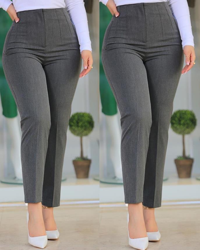 Arlyn Dames High Waisted Cropped Broek