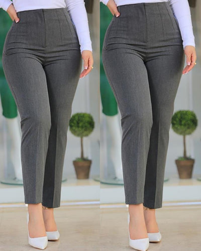 Arlyn Dames High Waisted Cropped Broek
