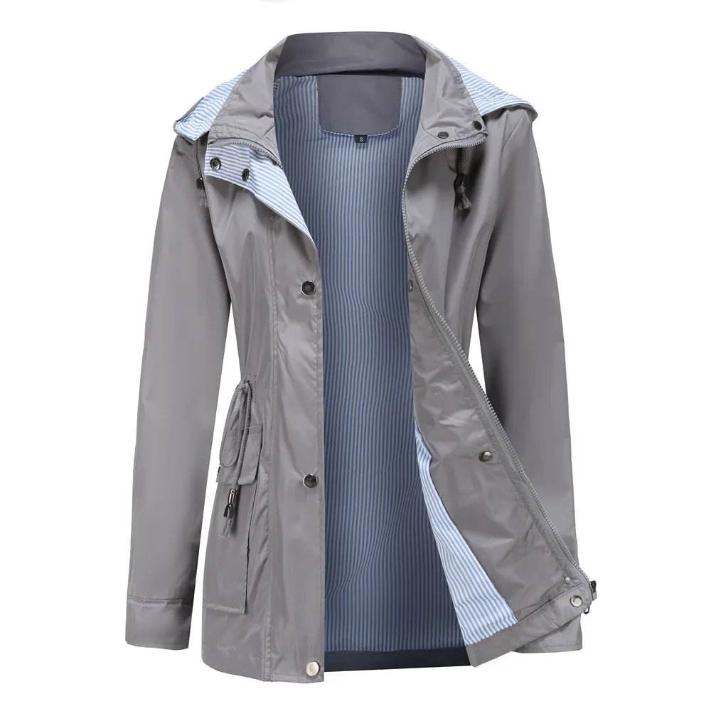 Elise - Waterdichte winter trenchcoat