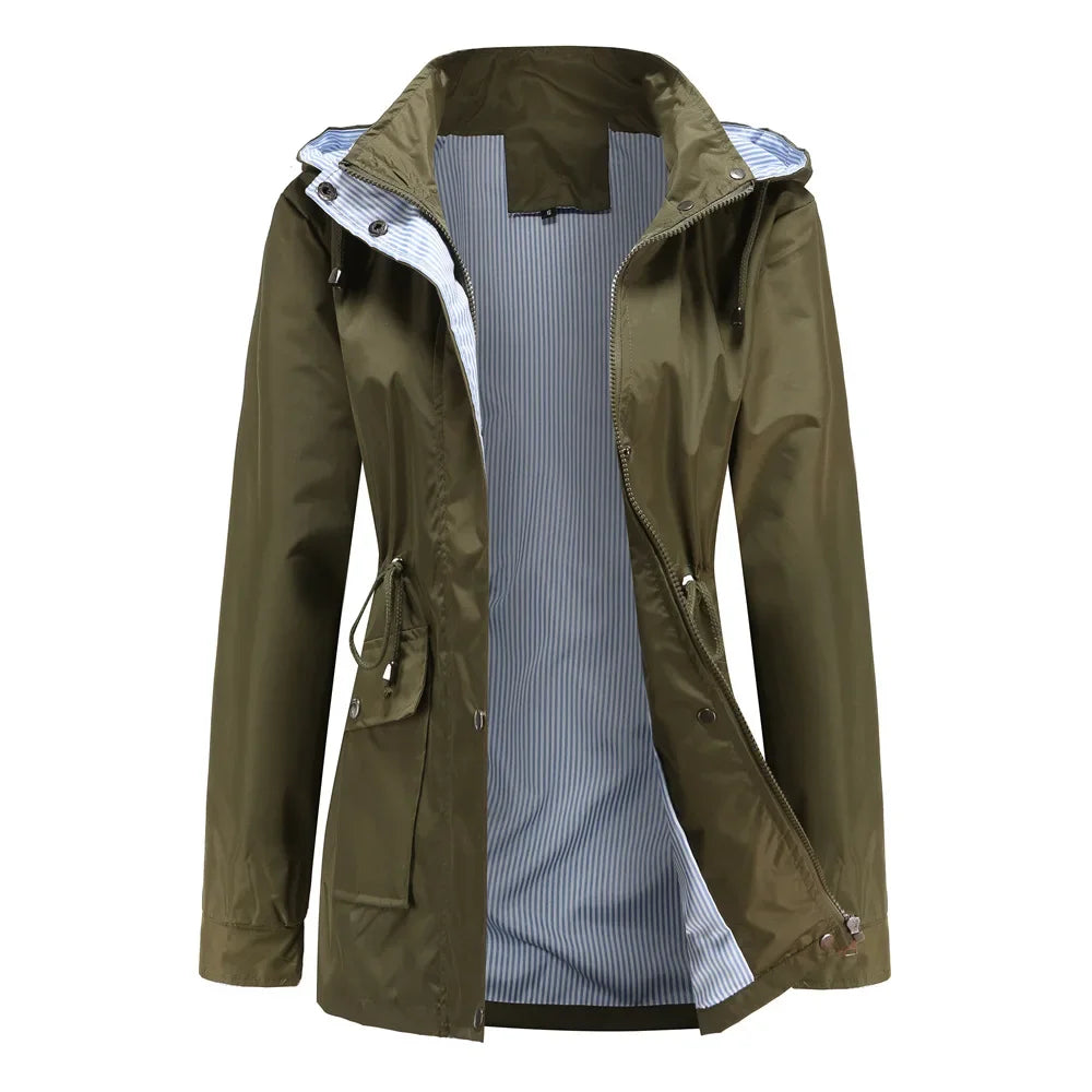 Elise - Waterdichte winter trenchcoat