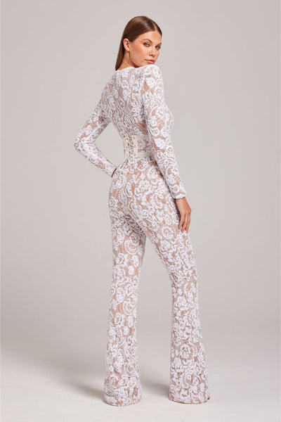 Theresia™ - Elegante kanten jumpsuit