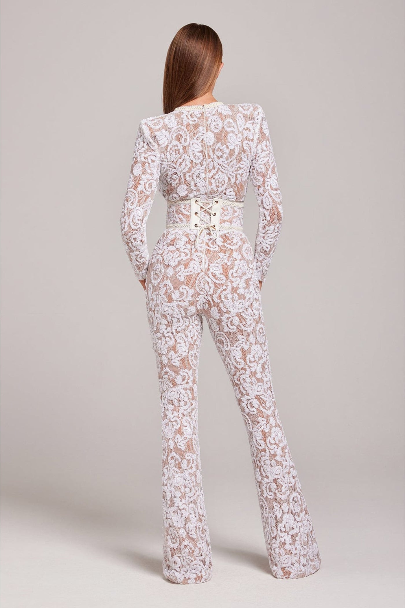 Theresia™ - Elegante kanten jumpsuit