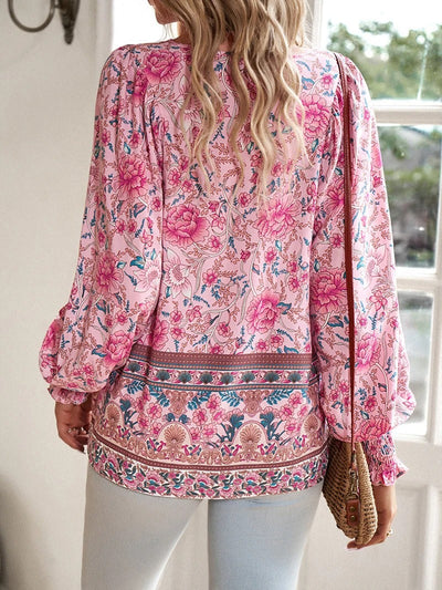 Arya - Elegante blouse met bloemen