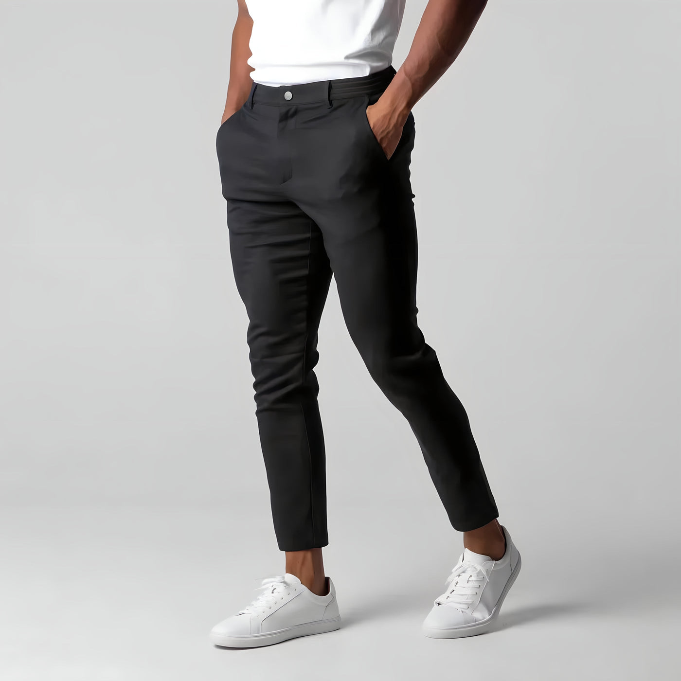 Dostal - Kreukvrije stretch chino