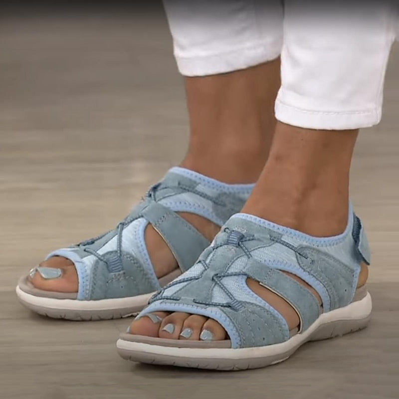 Ariana - Stijlvolle, verstelbare zomersandalen met steunzool