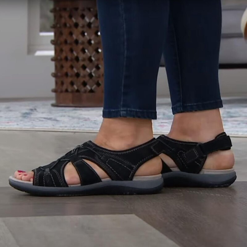 Ariana - Stijlvolle, verstelbare zomersandalen met steunzool