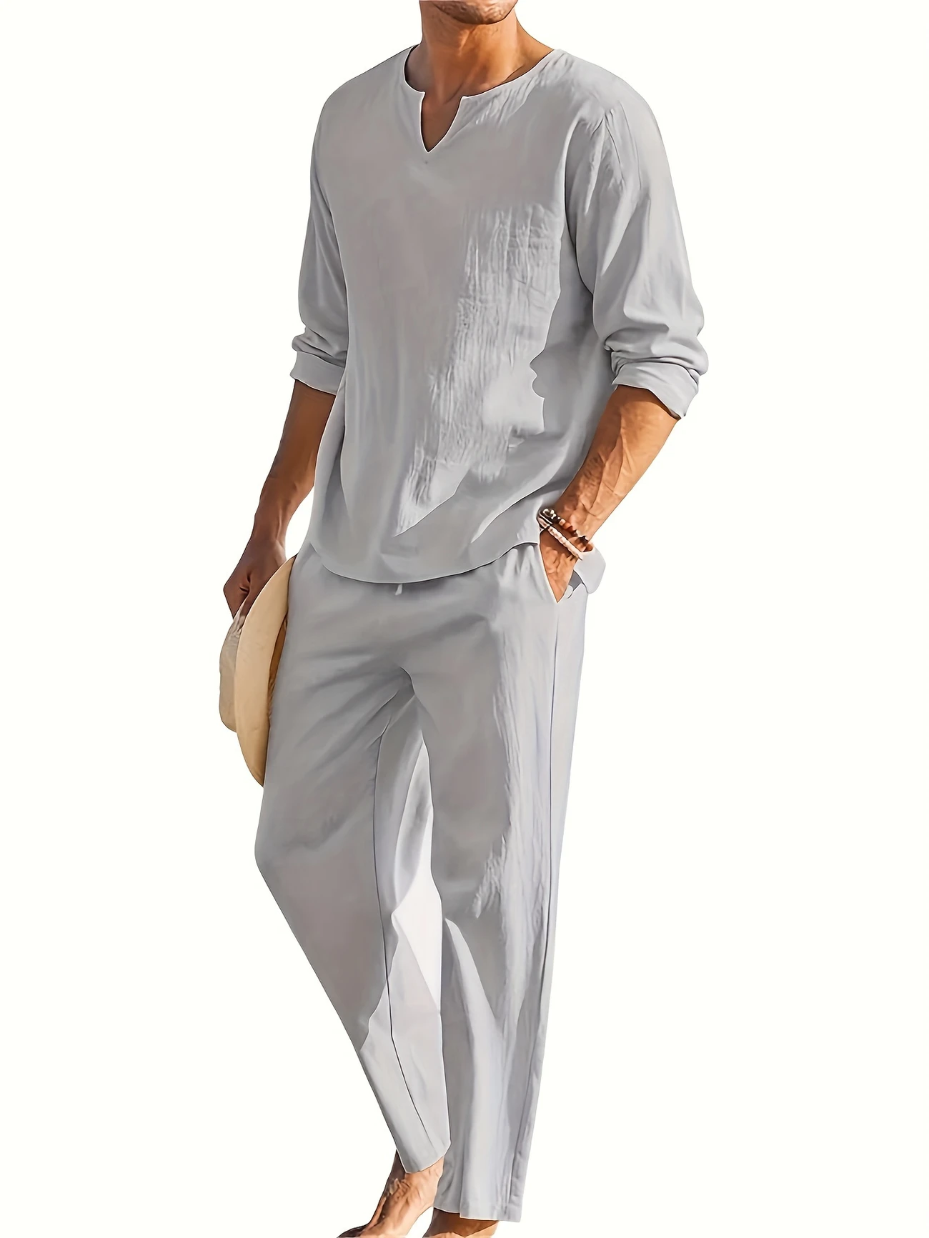 Markus™ - Casual loungeset in effen kleuren