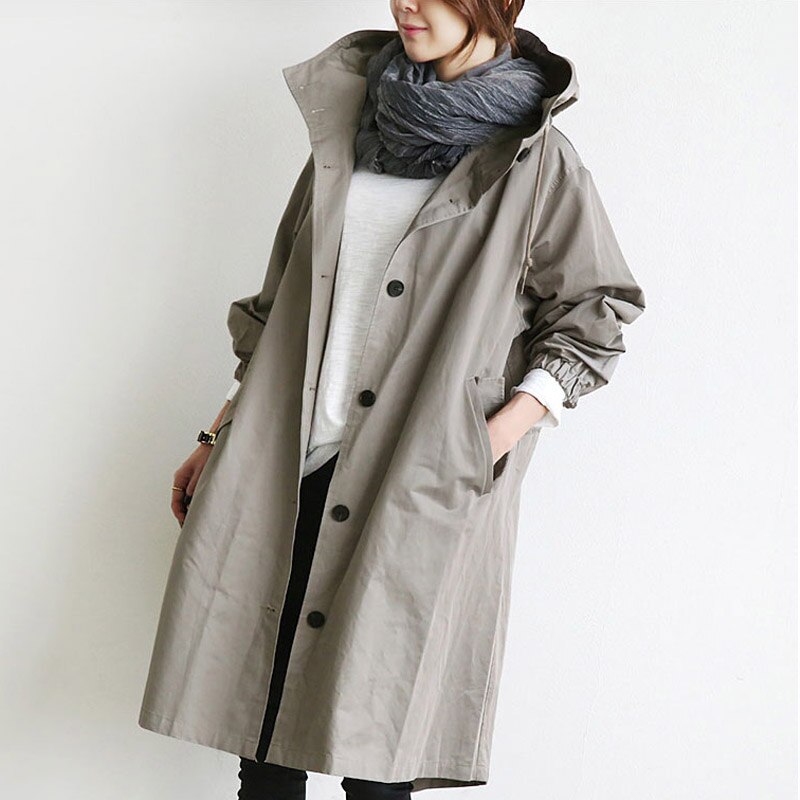 Elegante en waterafstotende trenchcoat