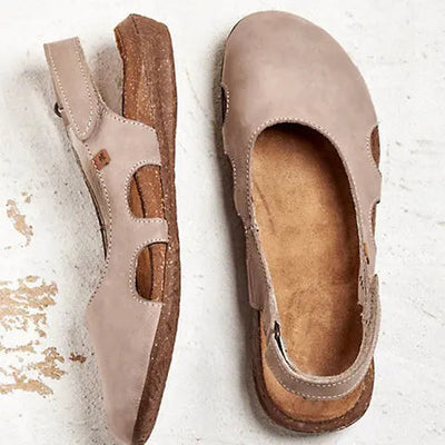 LEDA-leden SANDALEN MET STEUN