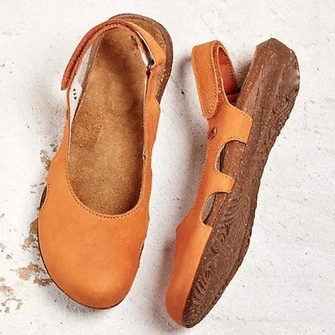 LEDA-leden SANDALEN MET STEUN