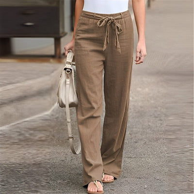 Sanne Linnen Broek Dames - Linnen Broek Dames - Linnen Broek Dames Comfortabel