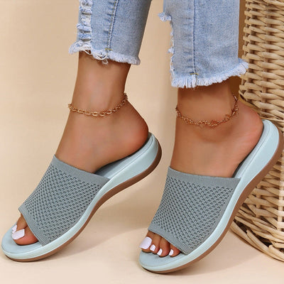 Ademende zomer orthopedische pantoffels voor dames | Marga