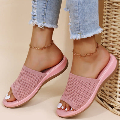 Ademende zomer orthopedische pantoffels voor dames | Marga