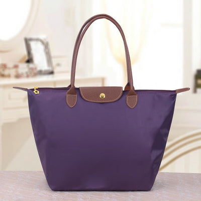 Violet - Opvouwbare Tote Bag met lange handvatten