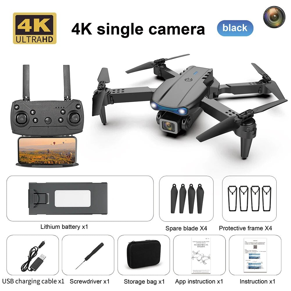 SkyCapture Pro Elite Drone (Dubbele 4k UHD-camera)